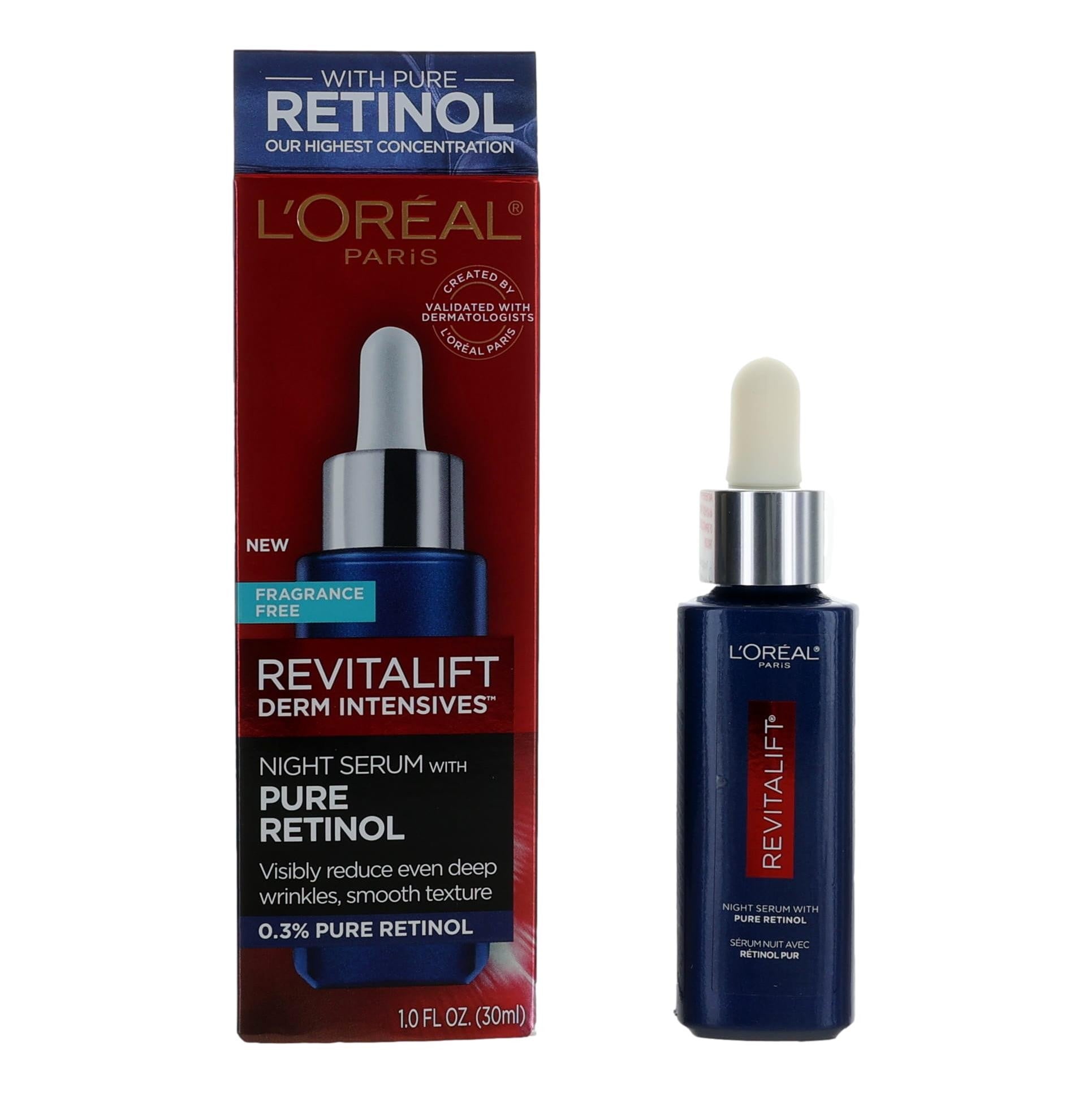 Photo of L'Oreal Revitalift Derm Intensives by L'Oreal, 1oz Night Serum with Pure Retinol